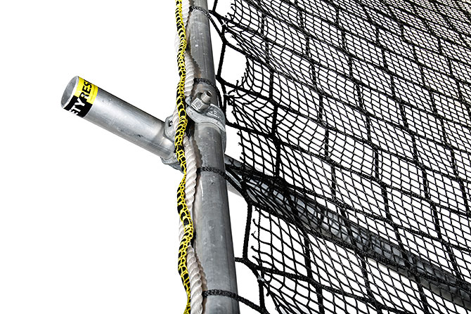Safety net fall protection