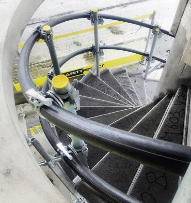 Edge protection stairs