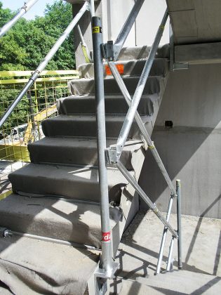 Edge protection stairs